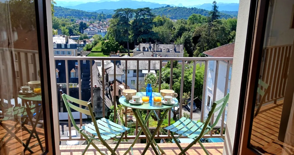 Belo apartamento no centro de Pau com vista para os Pirinéus - Foto 1