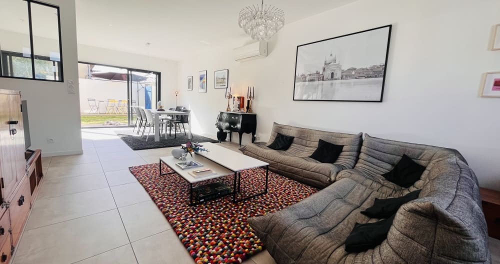 Chambre et salle de bain privées dans une maison aux portes de Bordeaux - Photo 1