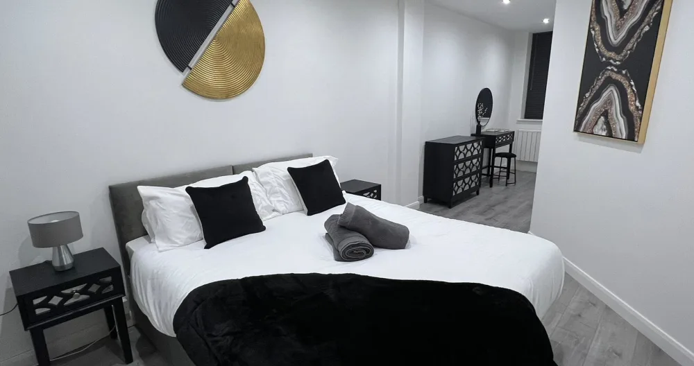 Bonito apartamento com 2 quartos no centro da cidade de Leicester

 - Foto 1