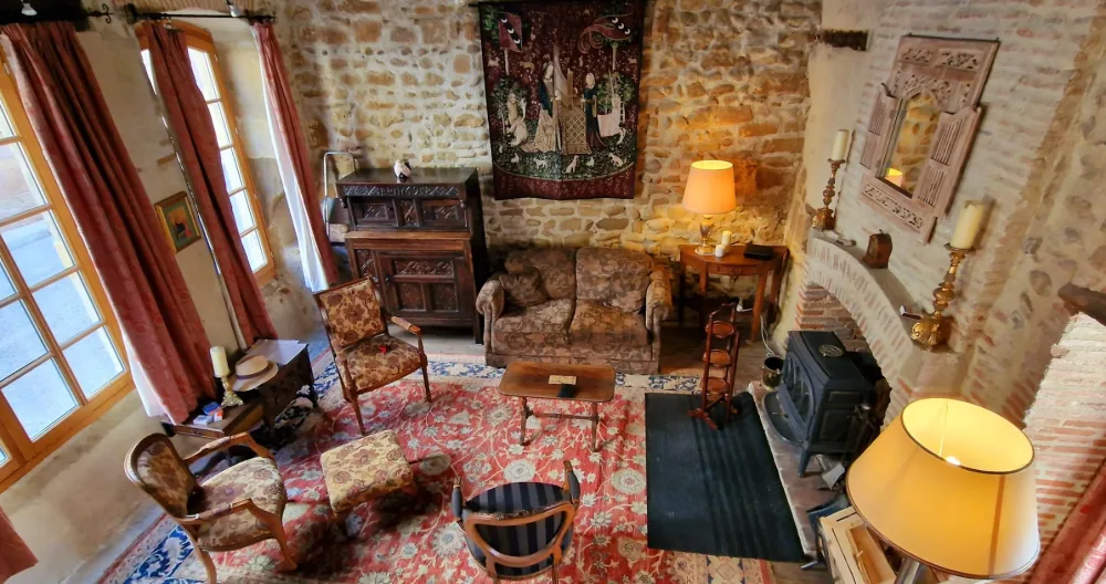 Glorieuse maison gothique de 1451 à Saint-Antoine l'Abbaye - Photo 1