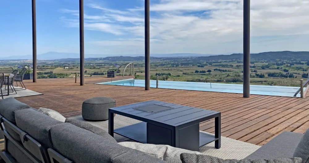 Anúncio de Sci em misterb&b - Terrasse, piscine et vue panoramique