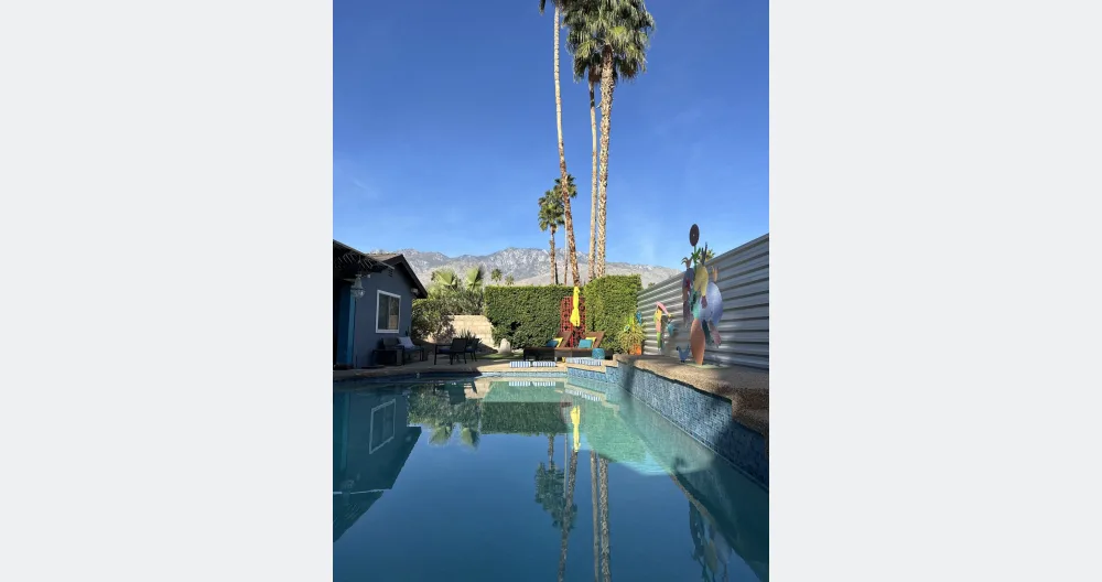 Quarto de hóspedes privado em South Palm Springs; cama King. casa de banho. - Foto 4
