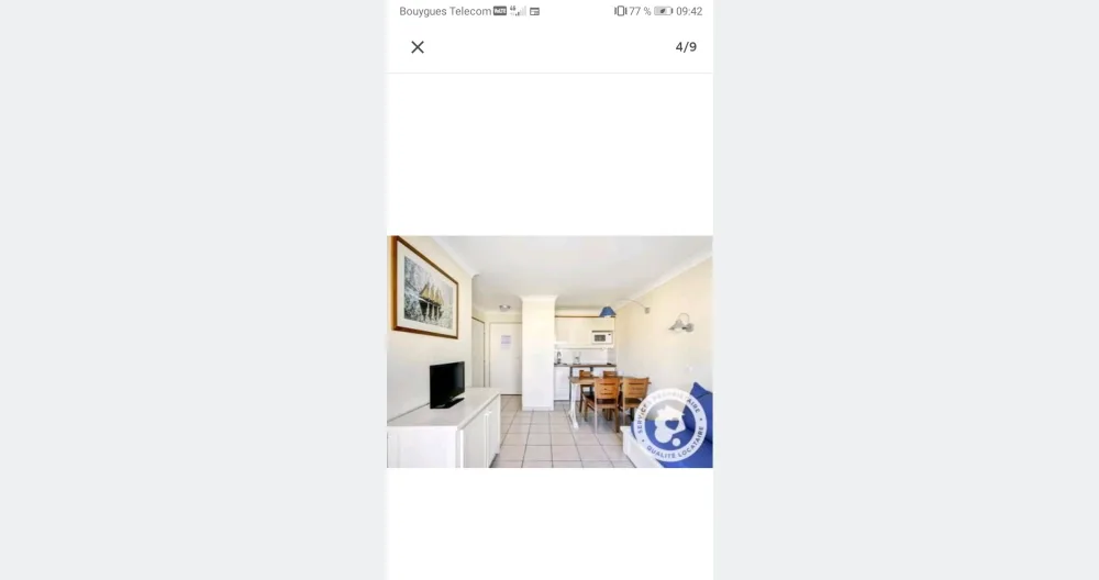 Appartement 4 personnes. Accès direct à l'océan 300 de tout commerce. - Photo 2