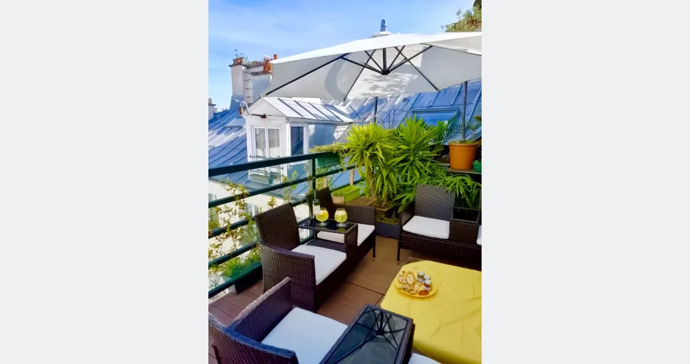Camera in un grande Duplex eccezionale con aria condizionata + terrazza in zona gay - Foto 1