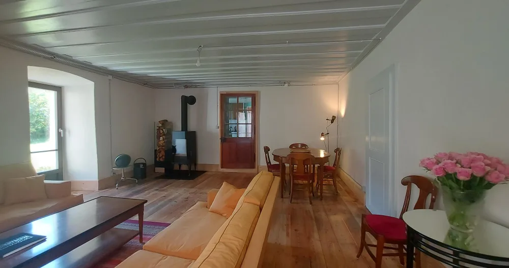 Charming 3-room apartment in a village with views of the Alps - Picture 1