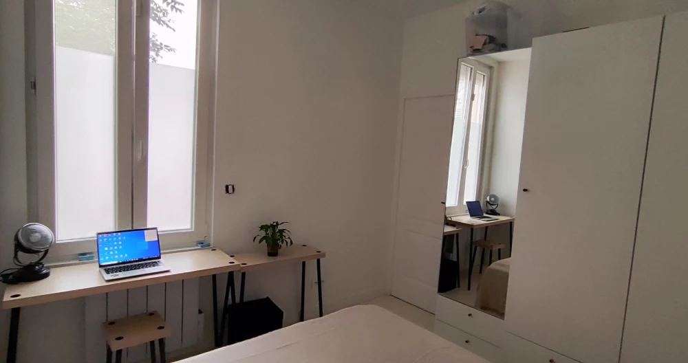 Double room (private) in central Paris - Picture 1