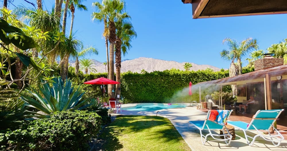 Rollie's listing on misterb&b - Mountain View from Garden