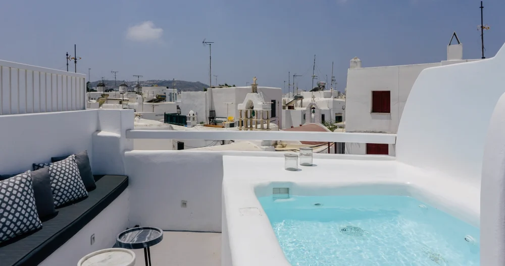 Roofs Of Chora, Town House with Rooftop Pool - Foto 2