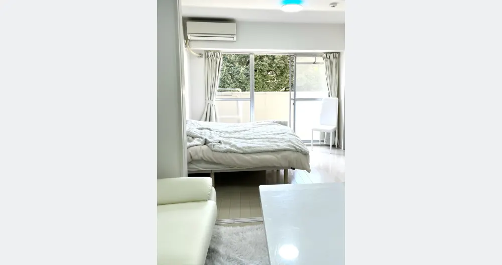 L'annuncio di Takao su misterb&b - When you open the curtains, you can see greenery from the living room.