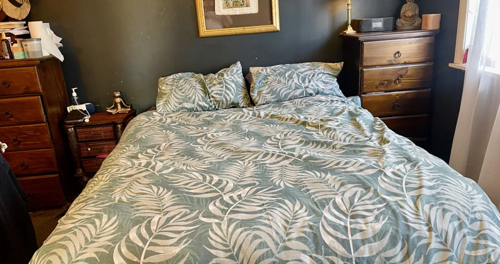 Annonce de Mark sur misterb&b - Shared bed, has a wool fleece electric blanket, space heaters, and Air-Con in Summer months