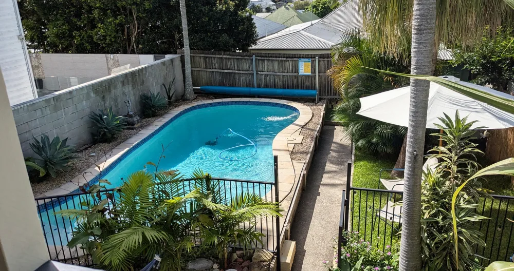 Ocean's listing on misterb&b - View from the kitchen window. :)