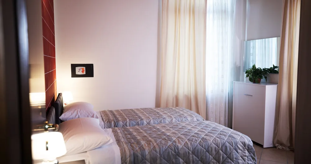 FRANCESCA's listing on misterb&b - Camera da letto OPZIONE 2 letti singoli.