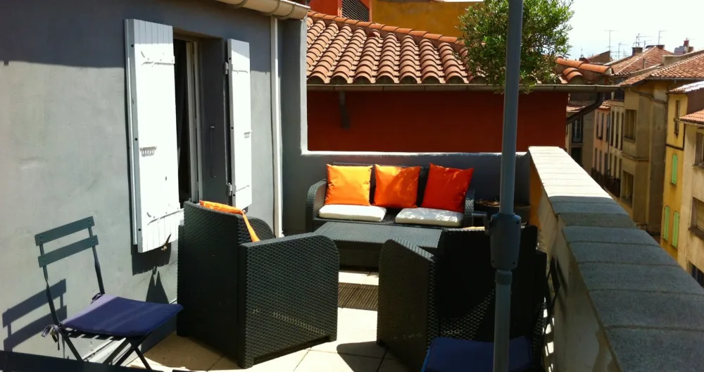Wohnung Terrasse Stadtzentrum Perpignan - Foto 2