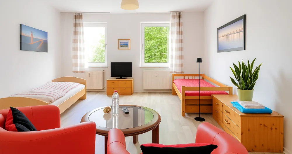 Private, spacious and gay-friendly primary room in Hamburg City Cente - Picture 1