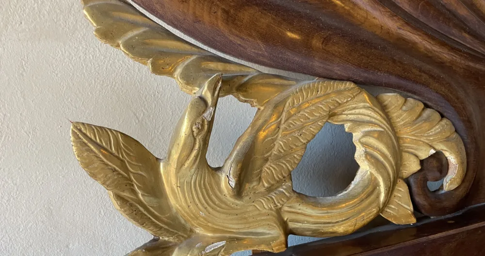 Anuncio de Ernesto en misterb&b - Detail of the headboard