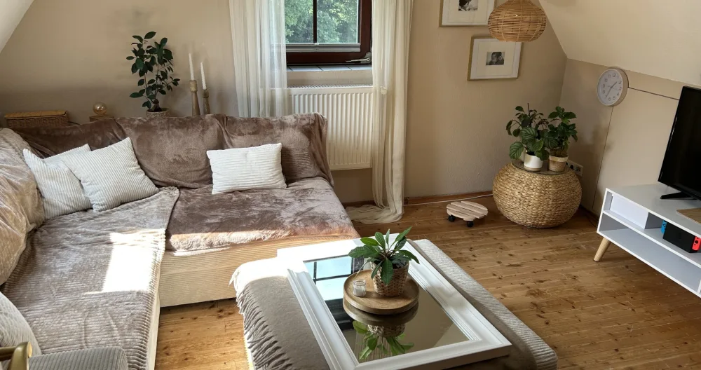 Two room apartment incl. bathroom without kitchen near the university - Picture 2