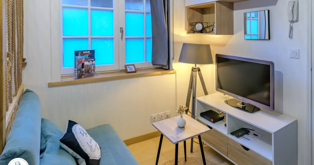 Céline's listing on misterb&b - salon, TV, wifi