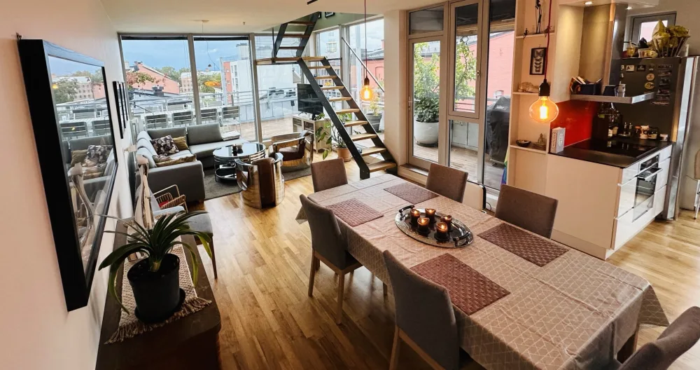 Room in extraordinary apartment + balcony & terrace - Picture 1