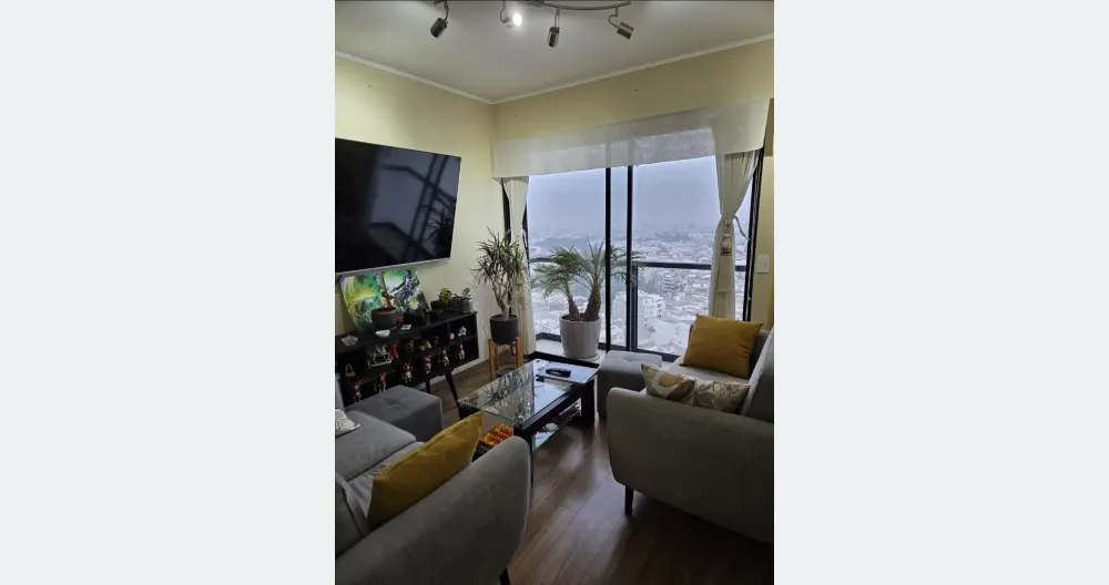 Robert's listing on misterb&b - SALA AMOBLADA CON TELEVISOR, BAR Y UN BALCON CON UNA VISTA HERMOSA