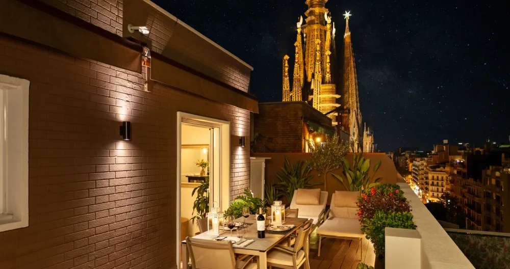 Terrazza attico di lusso con vista sulla Sagrada Familia - Foto 1
