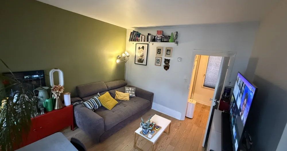 Schlafsofa in der Nähe des Gare du Nord & Gare de l'Est, ruhige Wohnung. - Foto 1