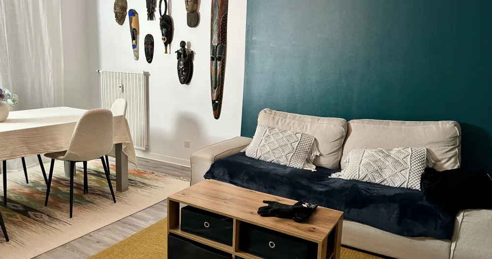 Chambre privée dans un appartement ethnic chic à Colmar Centre - Photo 2