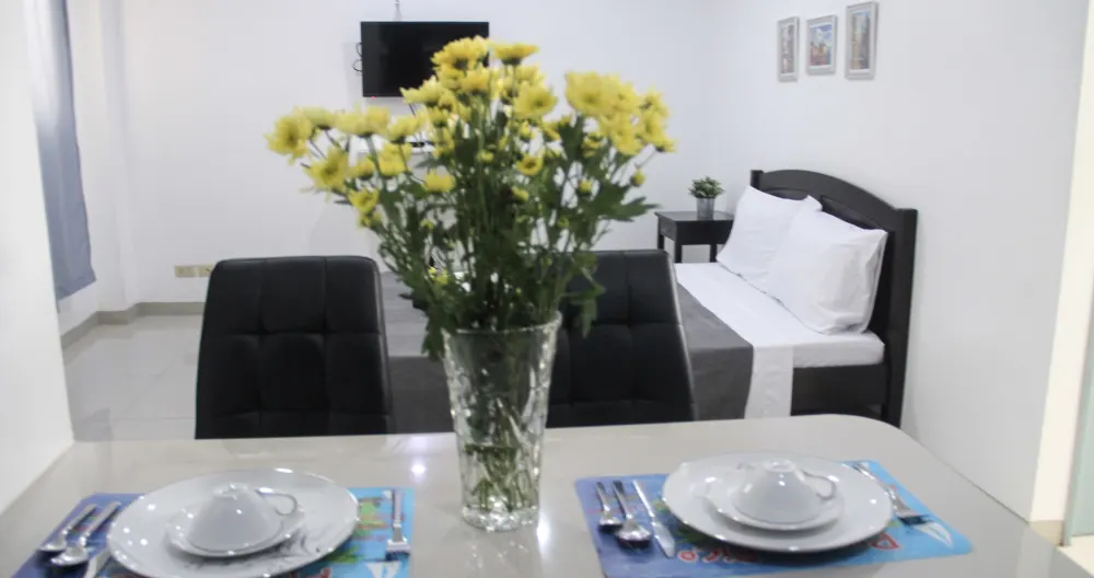 Grand studio pour deux personnes à Makati - Photo 1