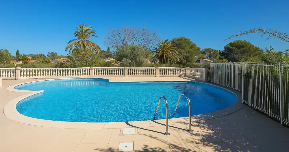 Helle Wohnung mit Terrasse & Pool - Foto 1