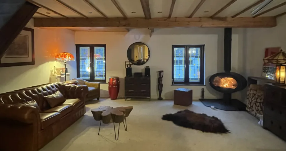 Espaçoso apartamento aberto com lareira e cinema... e caraterísticas de época X - Foto 7
