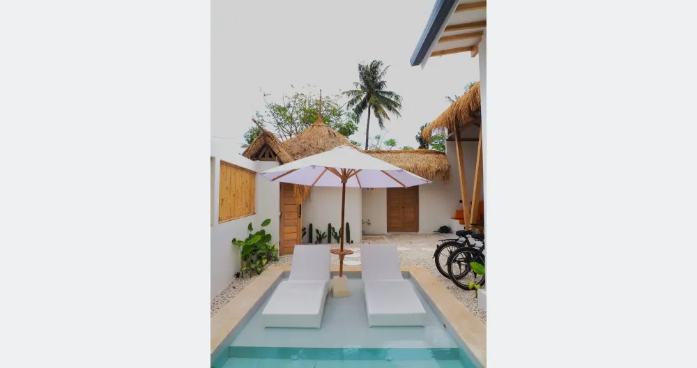 Alboran Villa Private Pool in Gili Air | Escapade paisible - Photo 1
