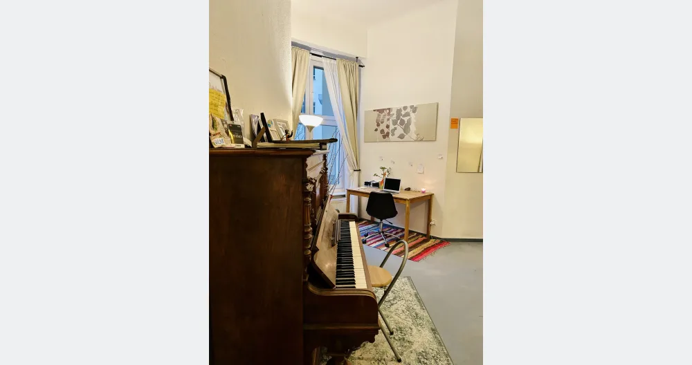 Studio artistique chaleureux avec piano - Situé au centre de PBerg - Photo 1