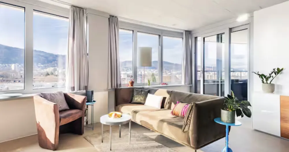 Appartamento di lusso con vista panoramica sulle montagne nel centro di Zurigo - Foto 2
