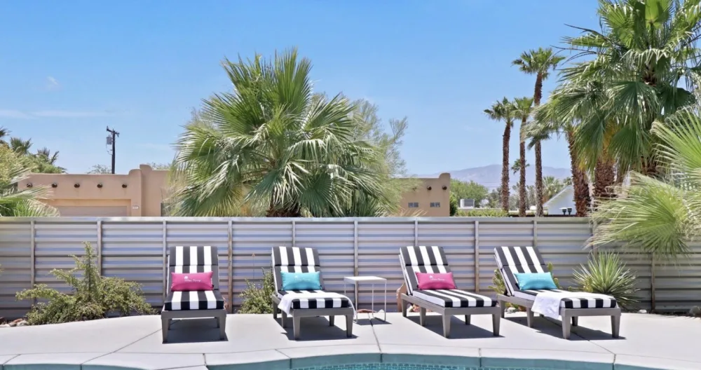 Desert Wonderland en Palm Springs | MCM Gem | Piscina y jacuzzi - Foto 1