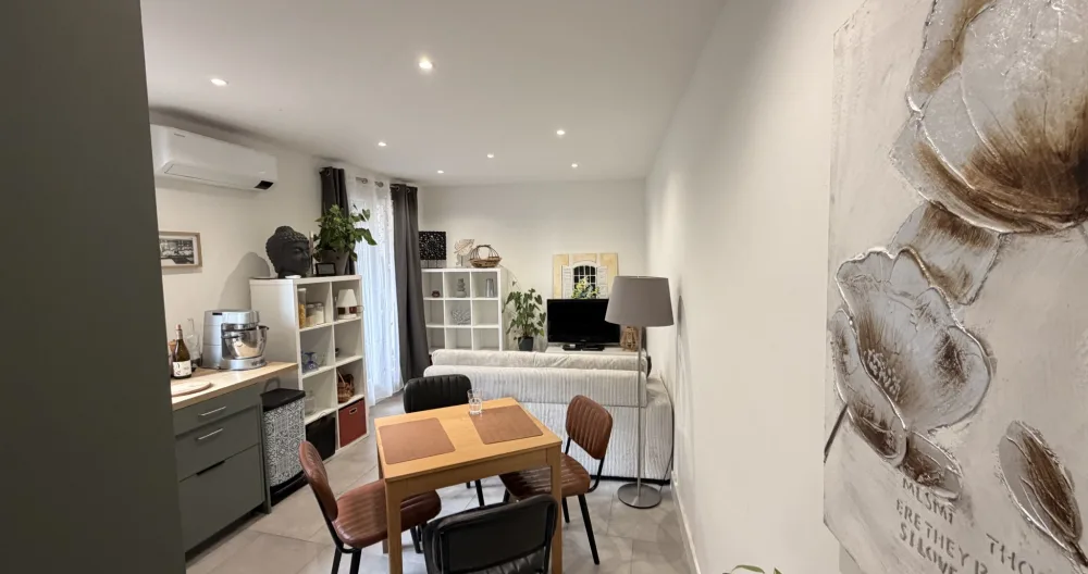 Small apartment in Menton within walking distance of the town center - Picture 1