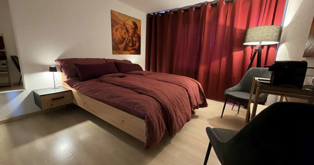 L'annuncio di Reto su misterb&b - Nexus Rheni. La più piccola delle mie due stanze. Ma non per questo meno accogliente.