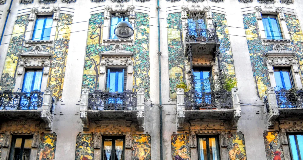 Anúncio de Pietro em misterb&b - Fachada do edifício