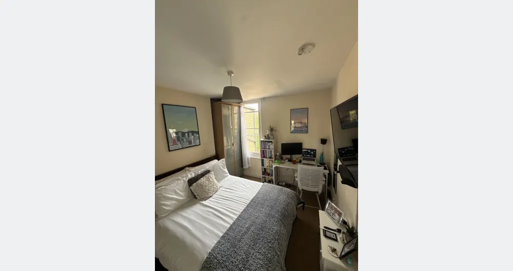 Preciosa habitación doble en Clapham Norte piso luminoso disponible para octubre - Foto 2