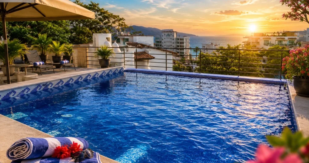 Annonce de Antonio sur misterb&b - Piscine sur le toit Vue sur l'océan