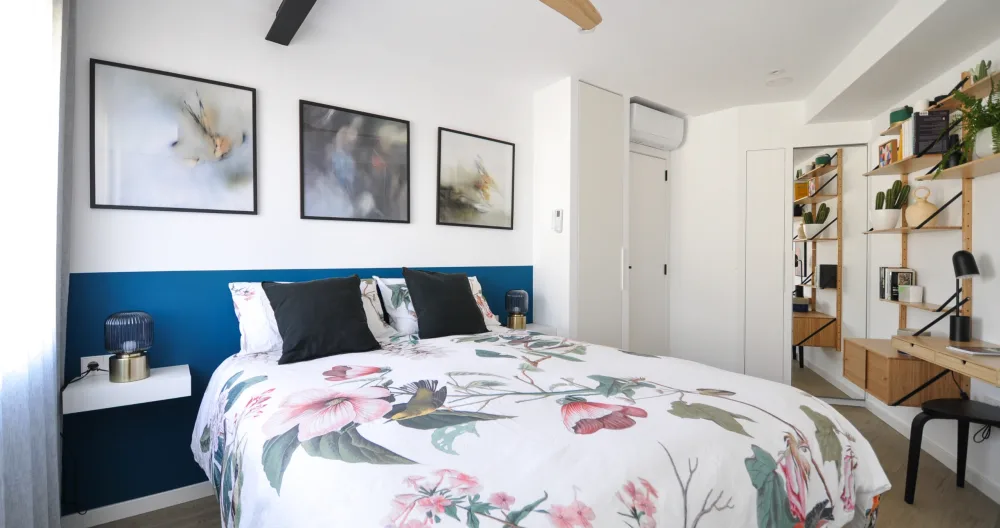 NAKED FLAT- privates Schlafzimmer mit Doppelbett - Foto 2