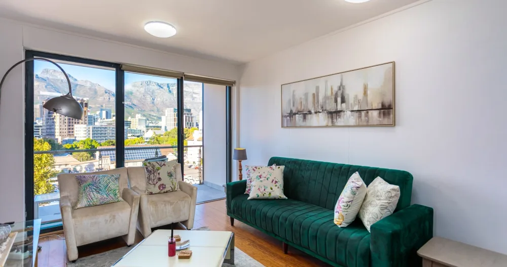 Appartamento di 2 camere da letto con vista sulle montagne e sulla città a Città del Capo - Foto 2