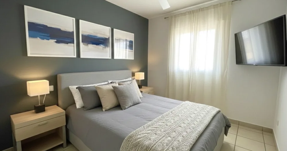 Double room, naturist villa - Picture 1