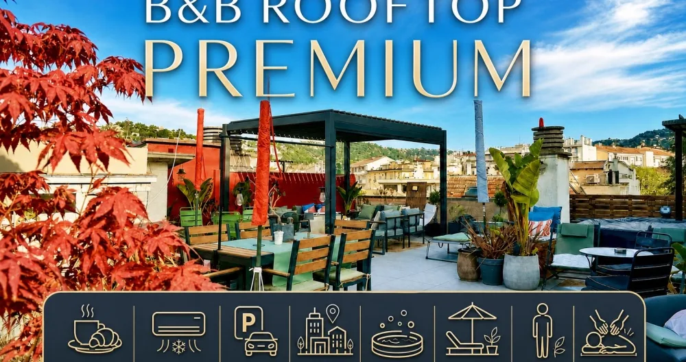 Juan's listing on misterb&b - 130 m2 Rooftop with Jacuzzi and Sun Deck 