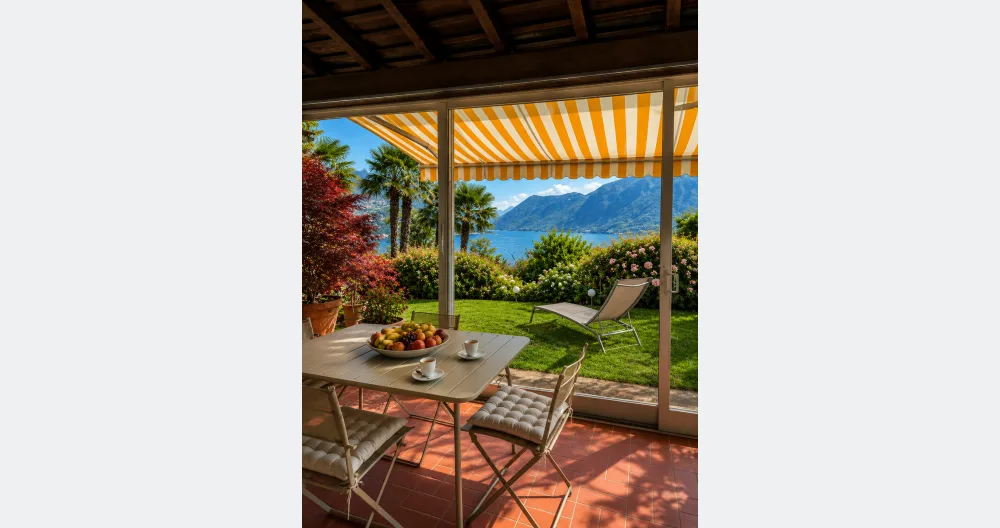 Vintage-Zimmer mit Blick auf den See und den Garten in der Nähe des Zentrums  - Foto 2