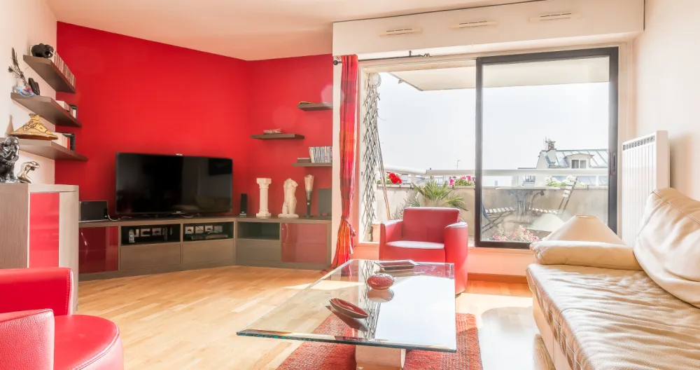 Große 2 Zimmer mit sonniger Terrasse und tollem Blick auf Paris - Foto 13