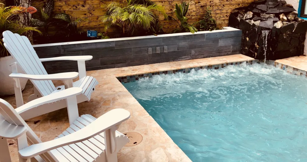 Rob's listing on misterb&b - Pool is a nice way to cool off and meet others